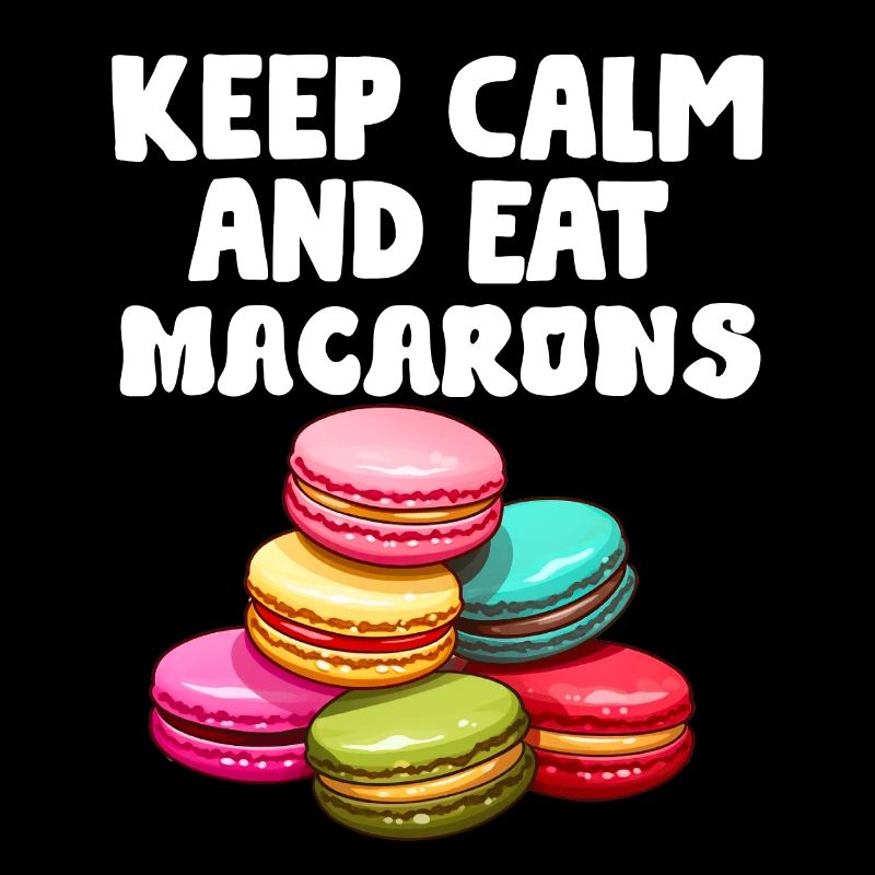 Macarons Cookies Baker French Dessert Funny