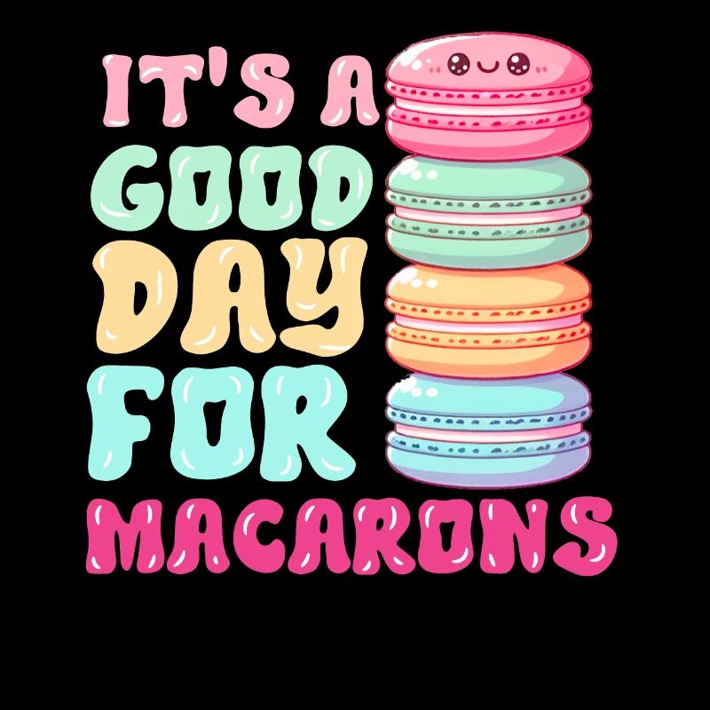 Macarons Cookies Baker French Dessert Funny