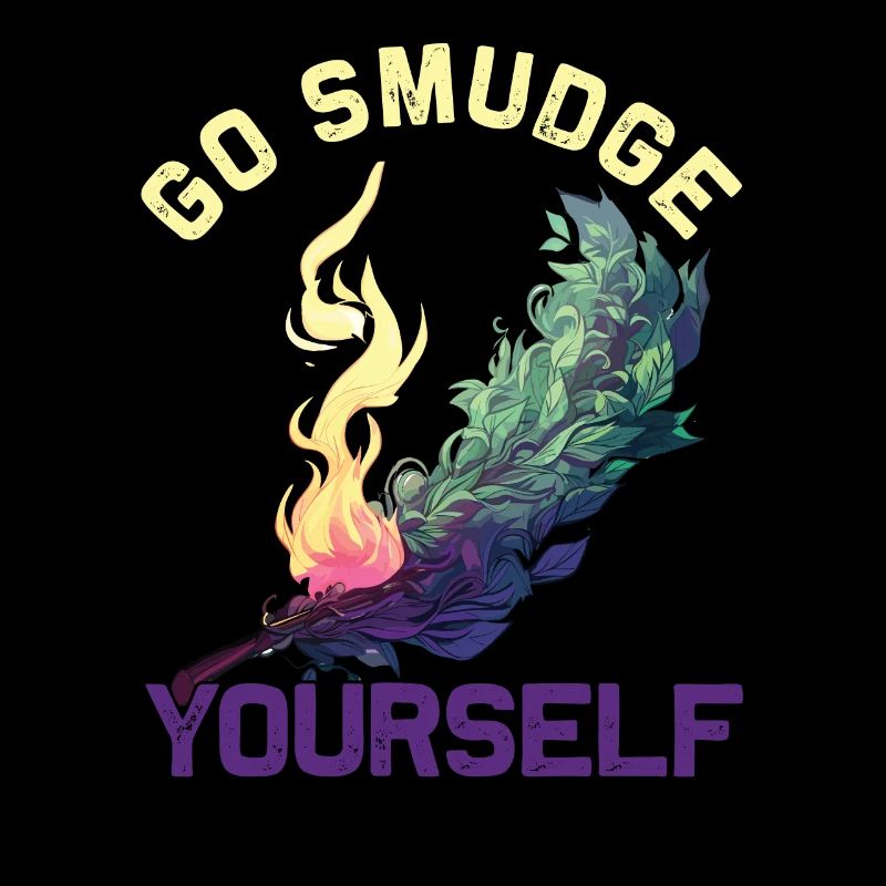 Smudge Sage Feather Spiritual Witchcraft