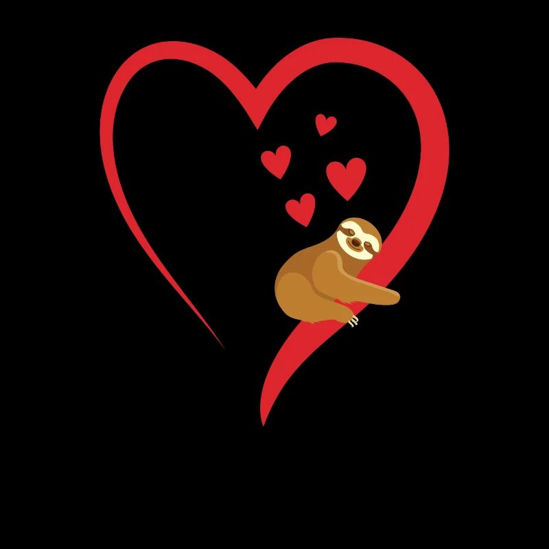 Sloth, Valentine's Day, Sloth, Sloth
