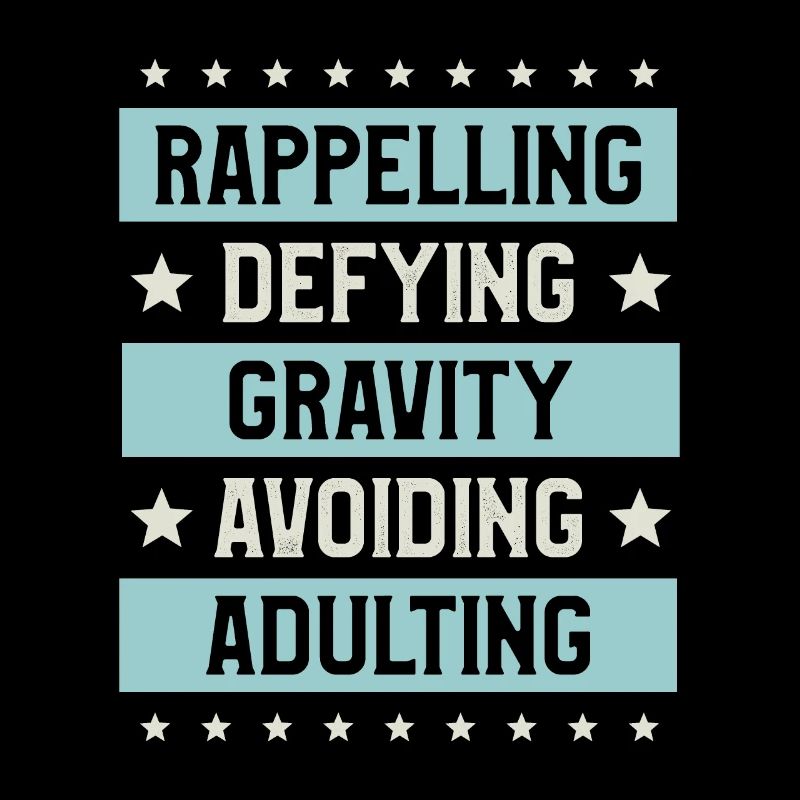 Rappelling Defying Gravity Avoiding Adulting