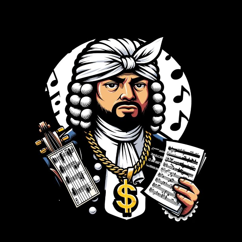 2Bach Drôle Internet Meme Crossover Musique