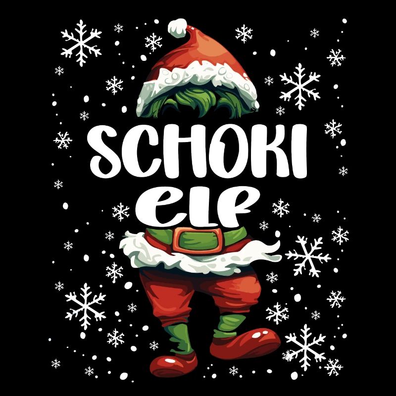 Weihnachtsoutfit Schoki Elf