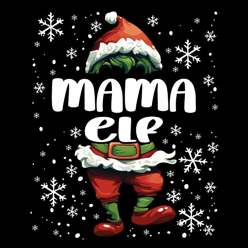 Tenue de Noël Mama Elf