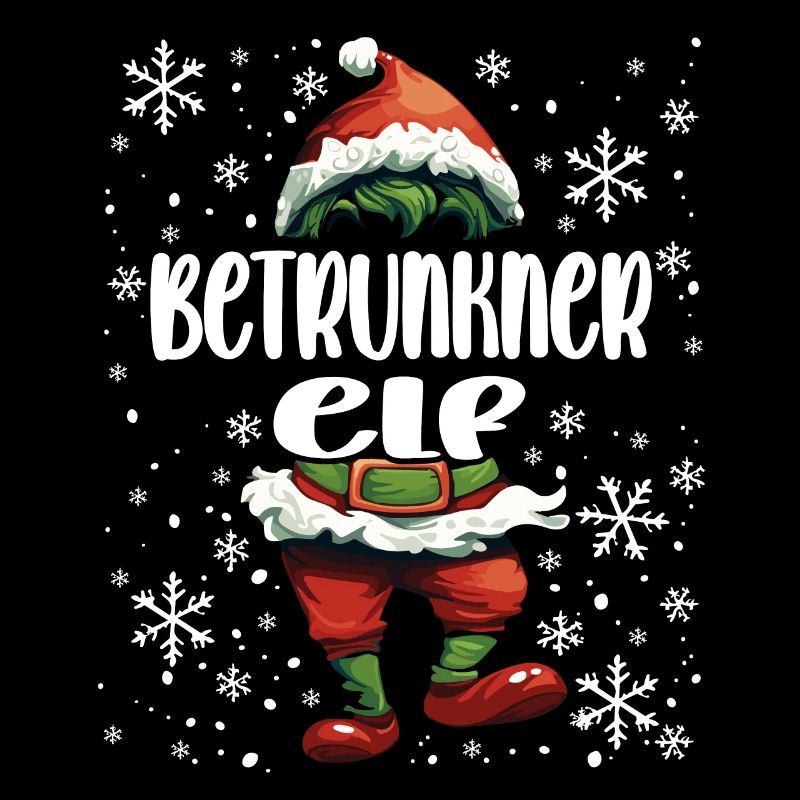 Tenue de Noël Drunk Elf
