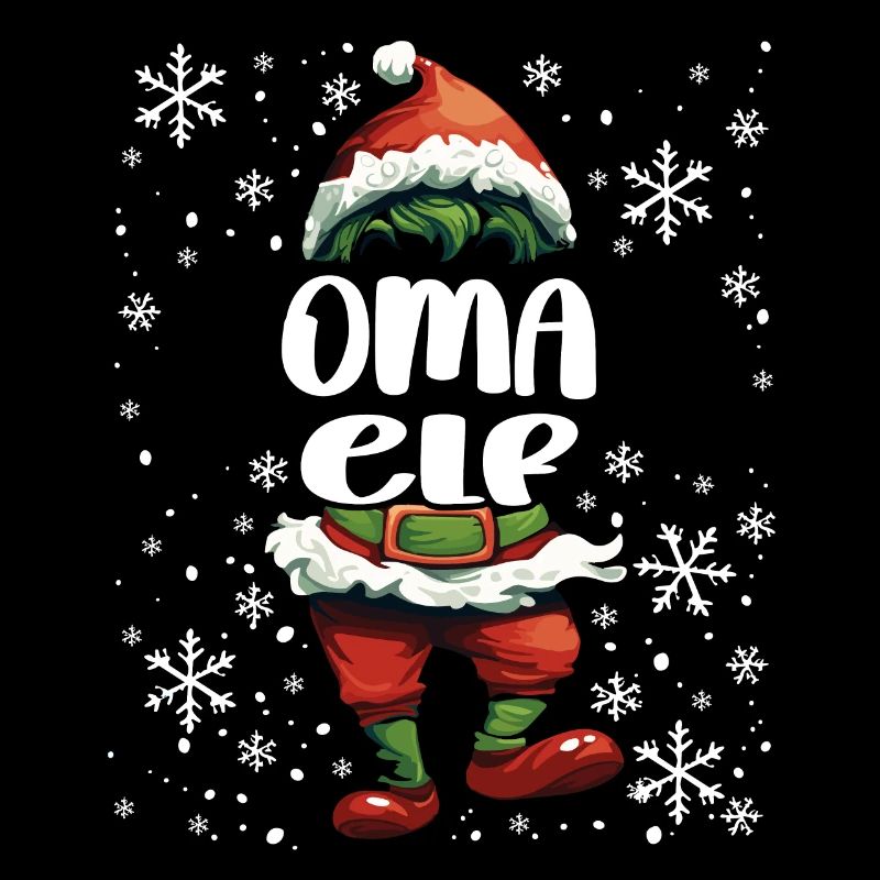 Tenue de Noël Grand-mère Elfe