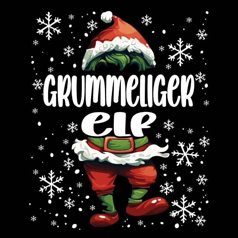 Weihnachtsoutfit Grummeliger Elf