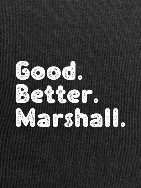 Good better Marshall