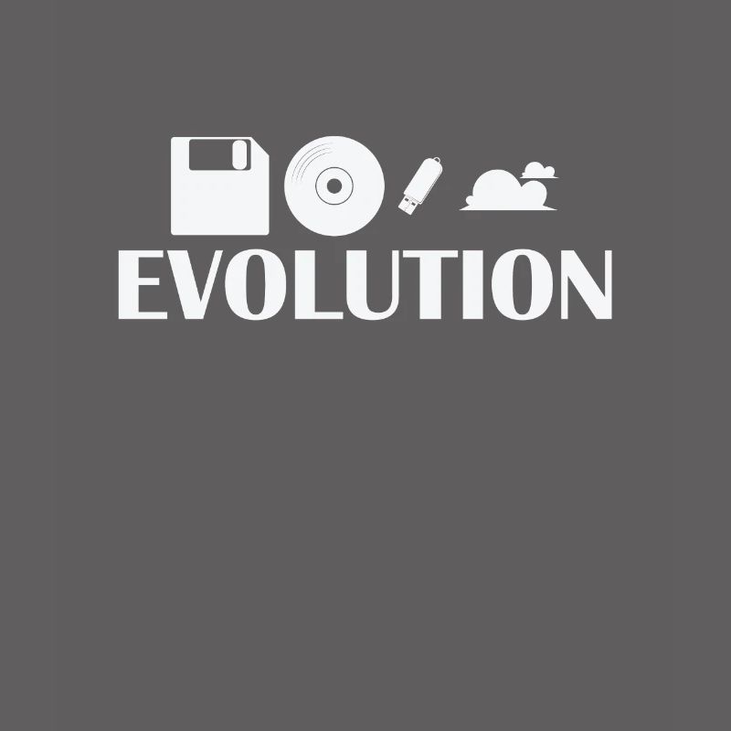Evolution Disquette CD Clé USB Cloud