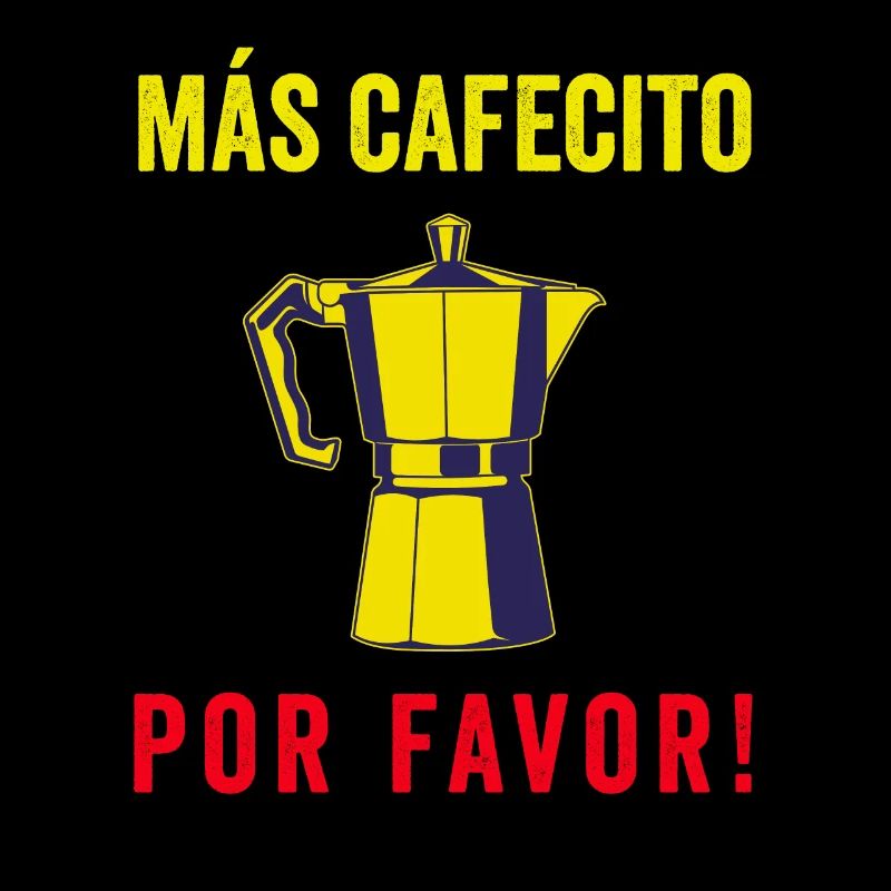 Funny Spanish Shirts Cafecito Cafe Espanol