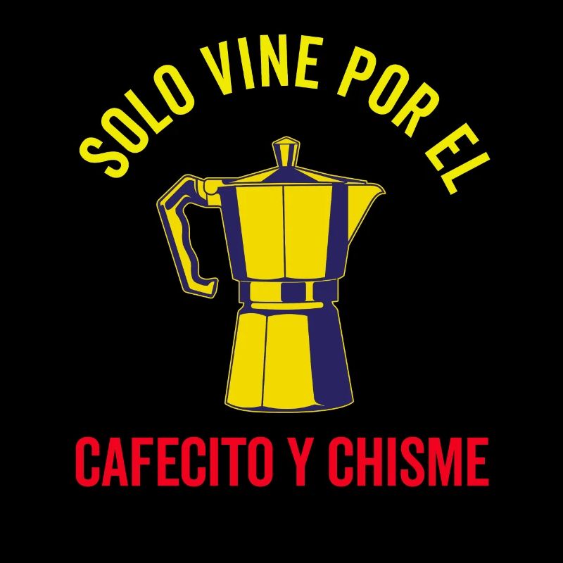 Funny Spanish Shirts Cafecito Cafe Espanol