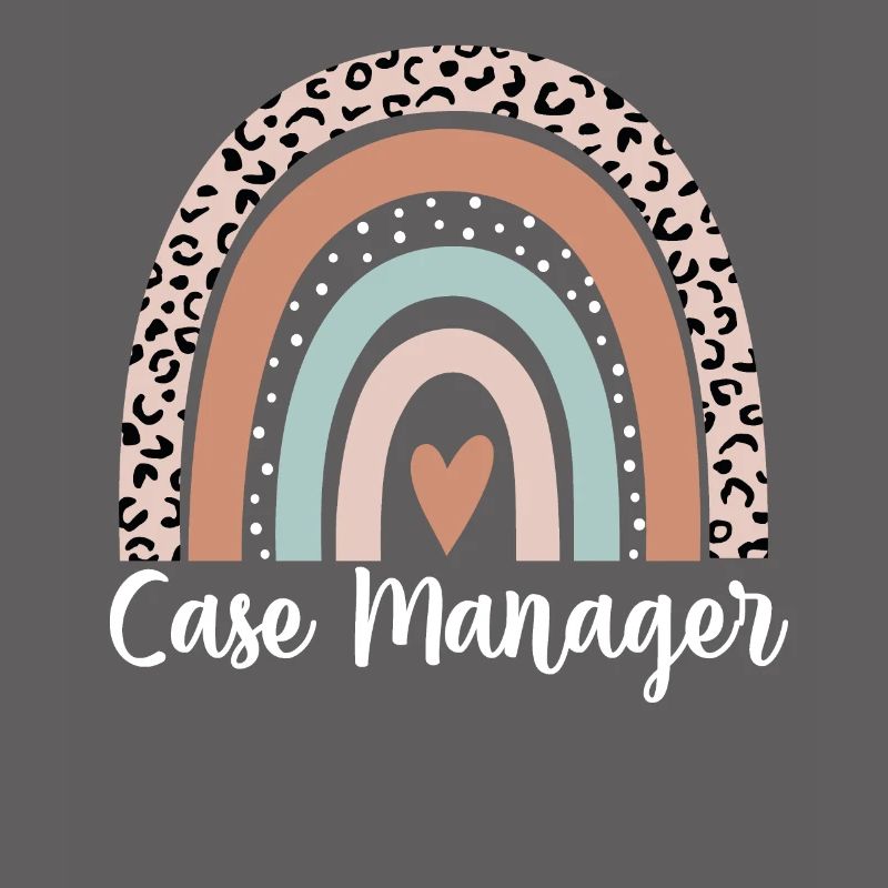 Fallmanager Regenbogenleopard Lustiger Fallmanager