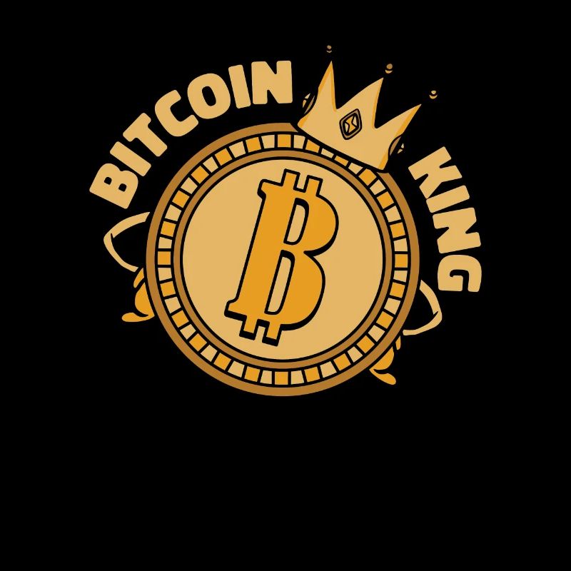 Bitcoin King Kryptowährung Blockchain Crypto