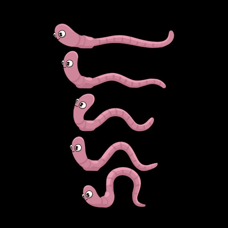 Funny Earthworm Composting Worm Farmer