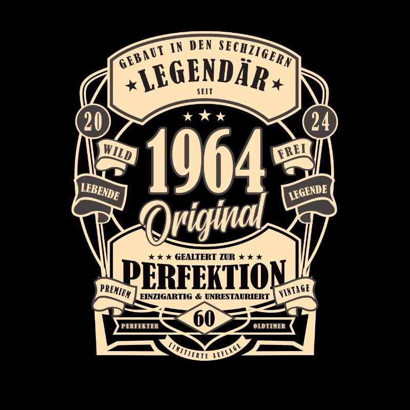 60. Geburtstag, Geschenk, Legende, Original, 1964