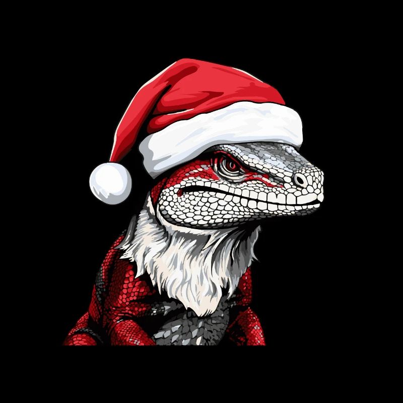 LizardChristmas Animal Head Lizard