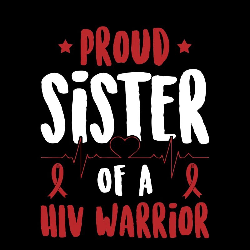 Stolze Schwester Eines Hiv-kriegers.