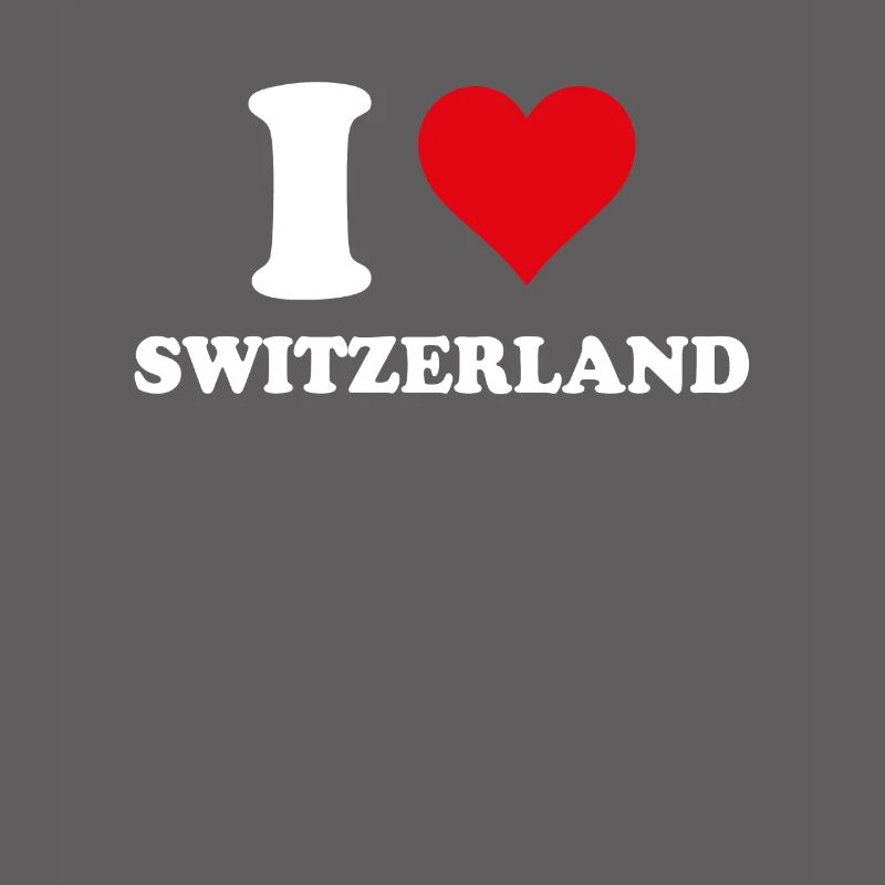Ich liebe Schweiz Herz Schweizer Geschenk