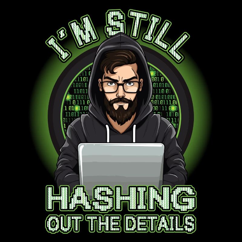 Cybersecurity Art Hacking Liebhaber Computer Nerd