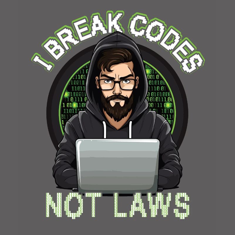 Cybersecurity Art Hacking Lover Computer Nerd