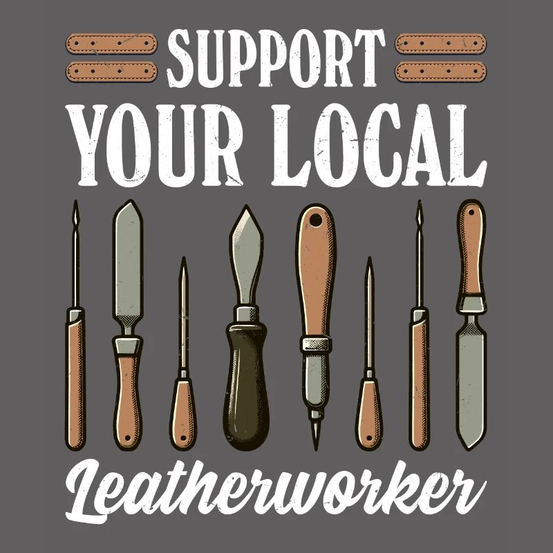 Leatherwork, Stamping, Craftsman, Leatherworker