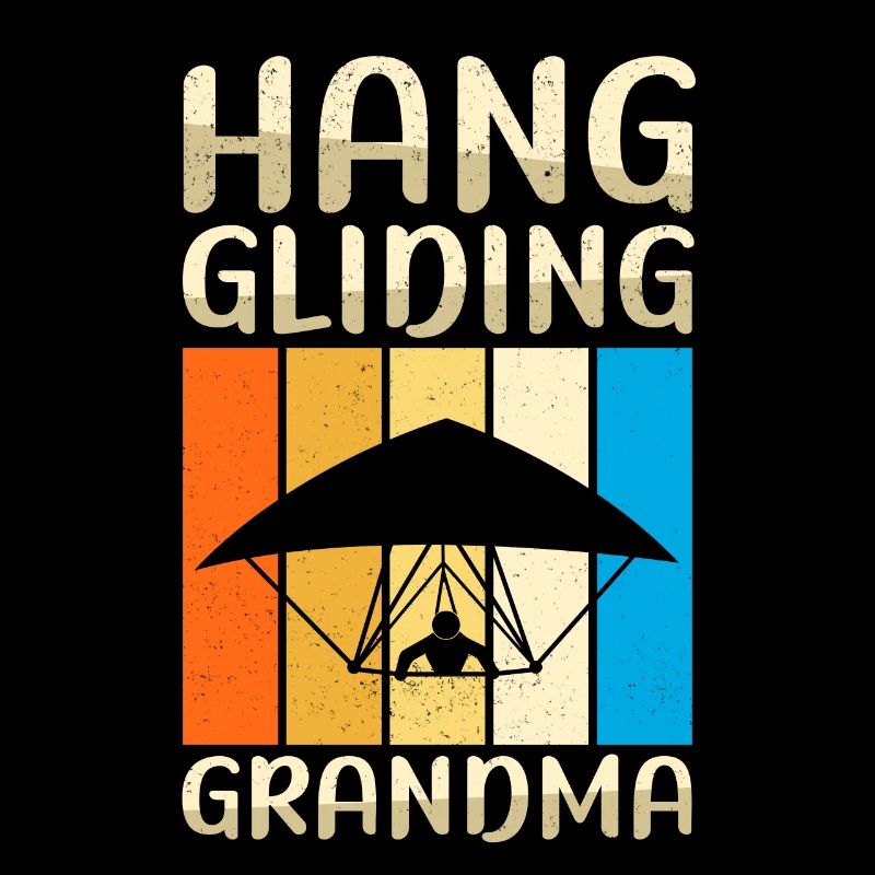 Hang Gliding Oma Hängegleiter Geschenk