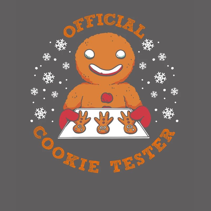Gingerbread Baking Official Cookie Tester