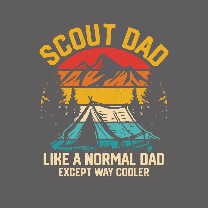 Epic Scout Dad: Cooler than Average Tee