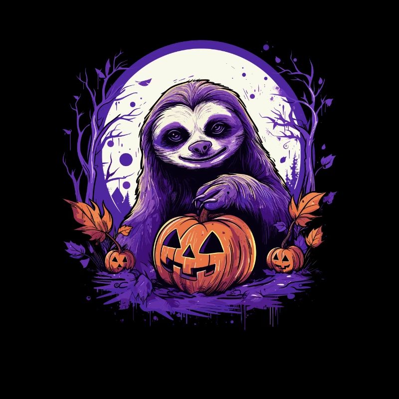 Halloween decoration sloth outfit Halloween gift