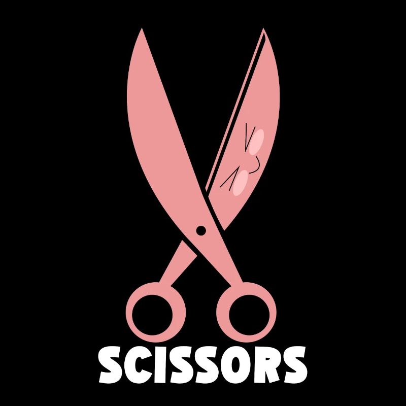 Rock Paper Scissors Funny Group Kawaii