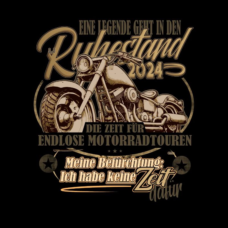 Legende, Rente, Ruhestand, Motorrad, Geschenk