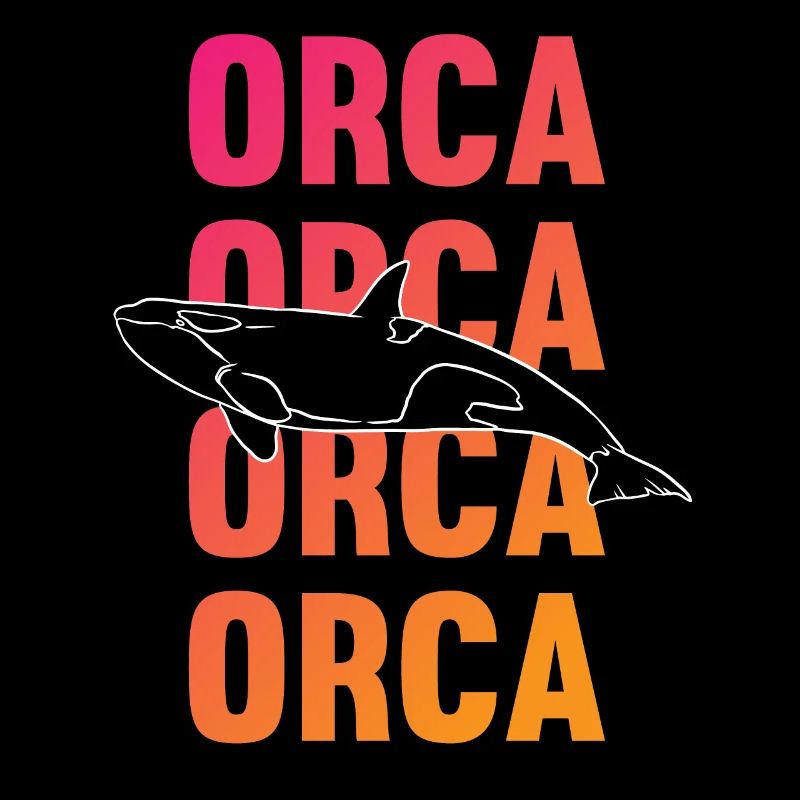 Orca Lettering Sea Power Gift