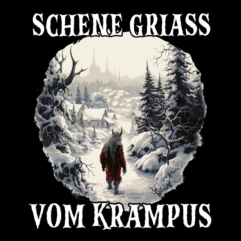 Krampus mask | Krampus costume | Germanic