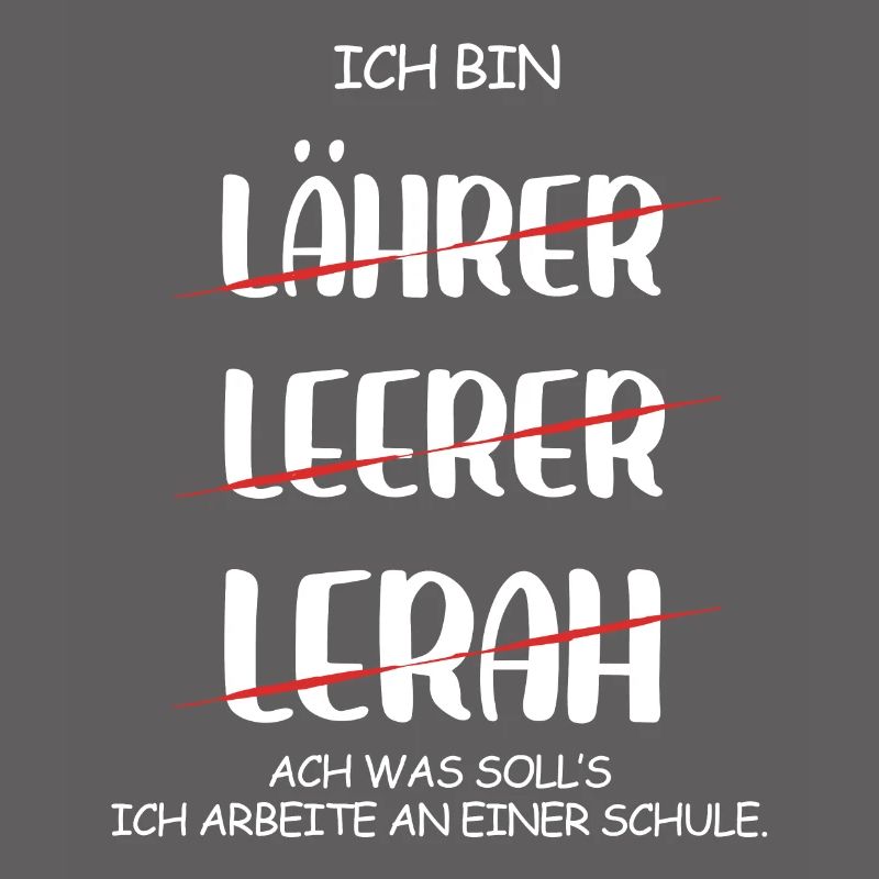 Ich Bin Lehrer Ich Arbeite In Einer Schule