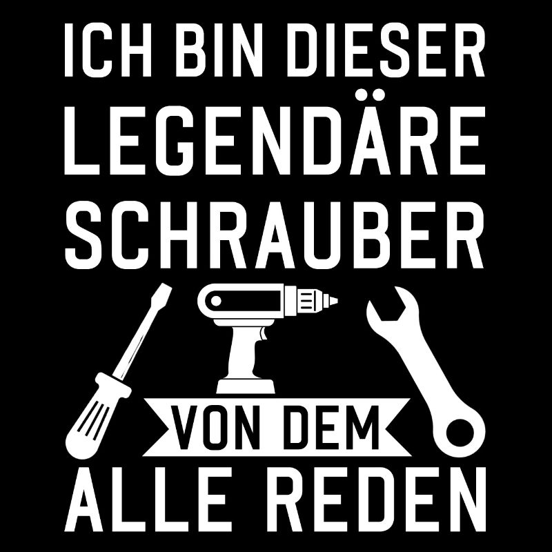 Ich bin dieser Legendäre Schrauber Handwerker