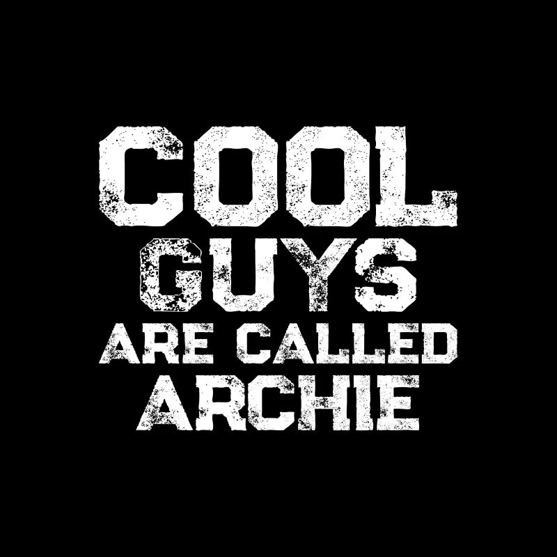 Les mecs cool s’appellent Archie