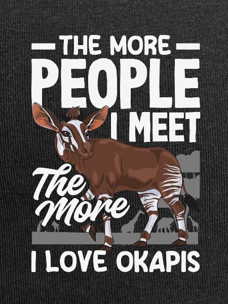 Funny zookeeper okapi lover