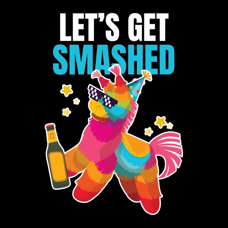 Let´s Get Smashed Pinata Kostüm