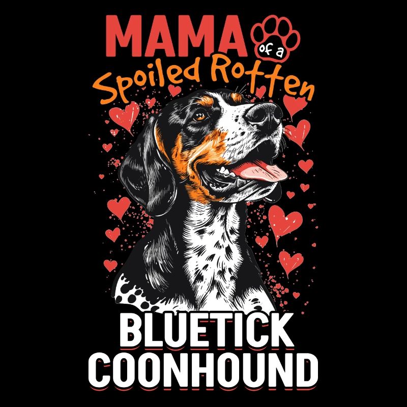 Bluetick Coonhound chien race maman d’un