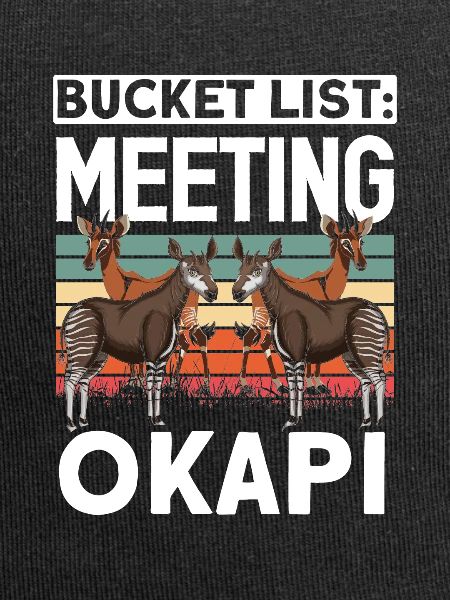 Funny zookeeper okapi lover