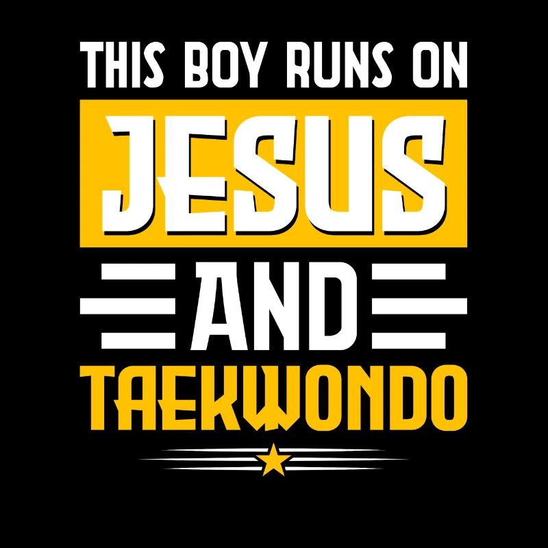 This Boy läuft auf Jesus und Taekwondo