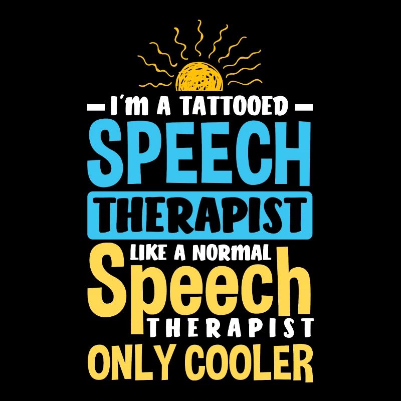 Speech therapist, speech therapist, speech therapist