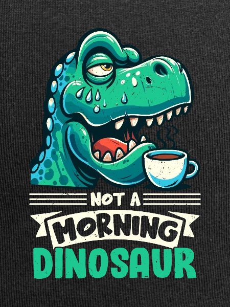 Grumpy Trex Dinosaur With