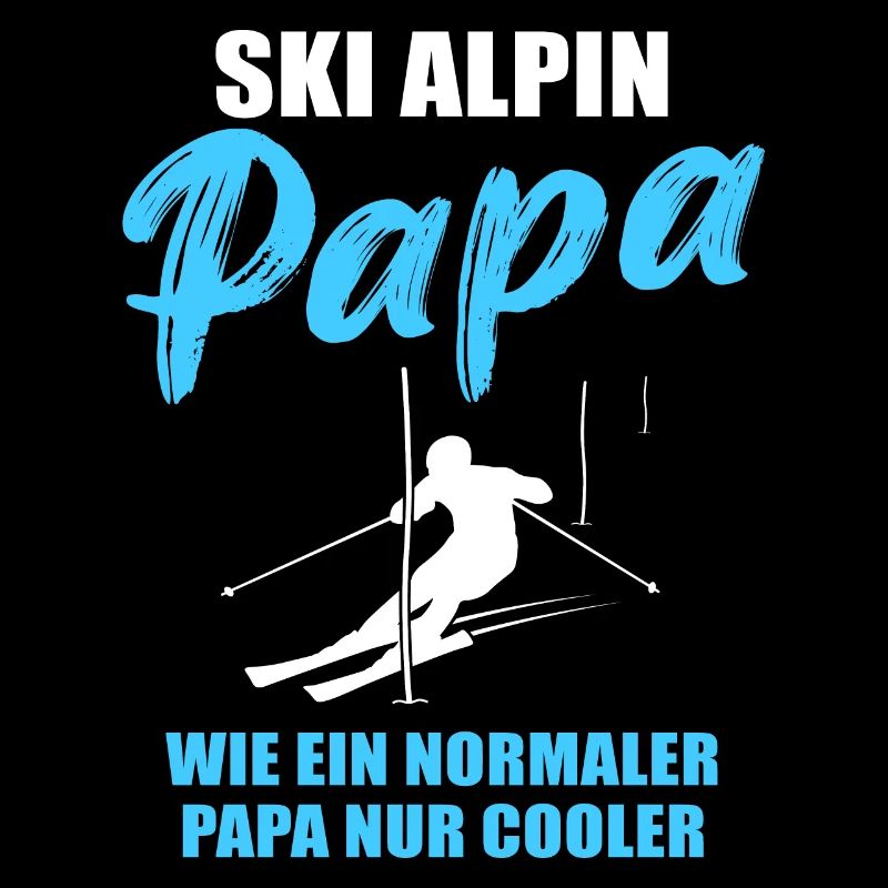 Alpine Ski Dad Gift