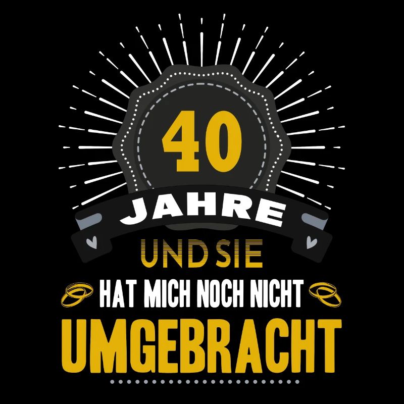40 Hochzeitstag Mann 40 Jahre Ehe Rubinhochzeit