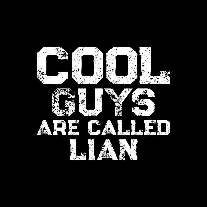 Les mecs cool s’appellent Lian
