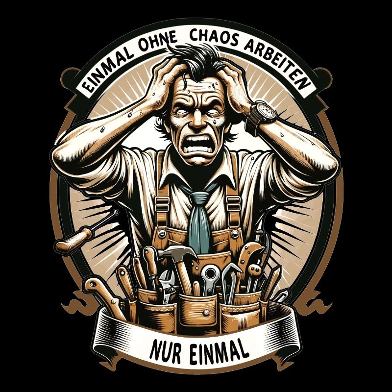 Handwerker Einmal ohne Chaos Arbeiten