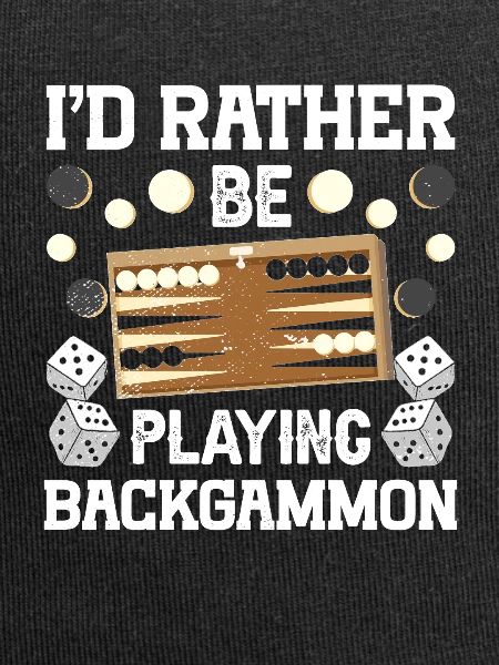 Board Game Funny Backgammon