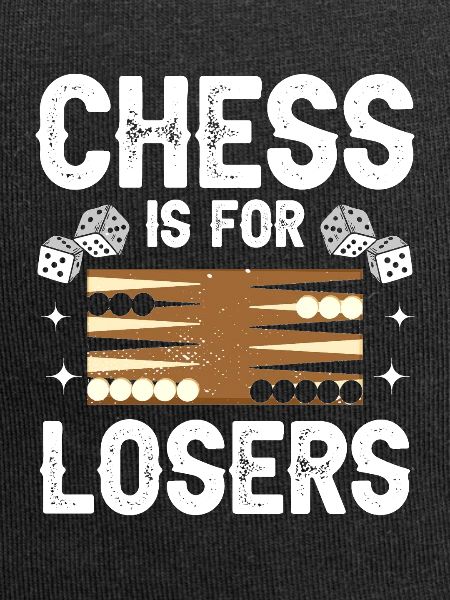 Board Game Funny Backgammon