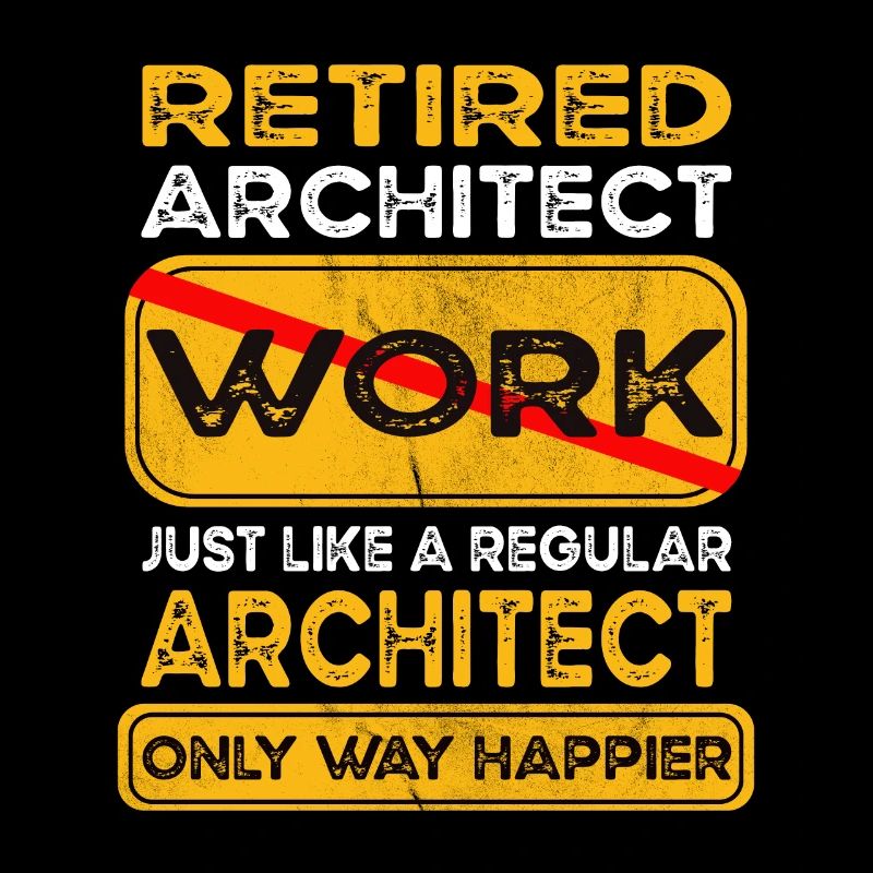 L’architecte de la retraite n’est que plus heureux Retraité
